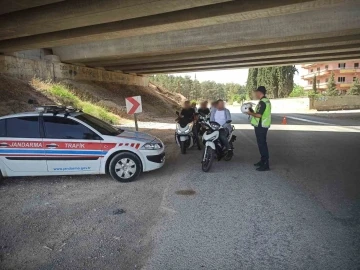 Jandarma’dan  Motosiklet Sürücülerine Özel Denetim