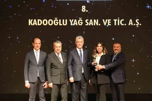 Kadooğlu Yağ’a “İhracatın Yıldızı” Ödülü