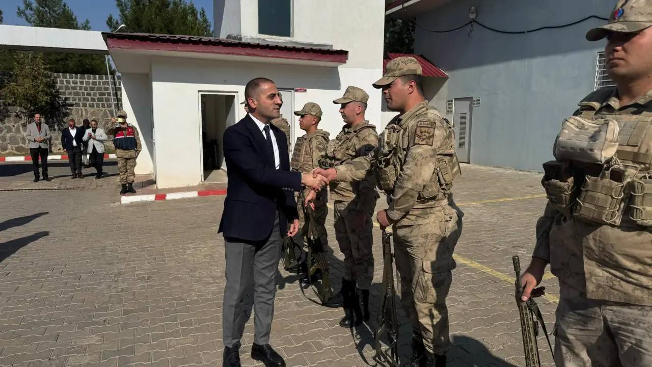 Kaymakam Aydemir’den Karakeçi Karakolu'na Anlamlı Ziyaret