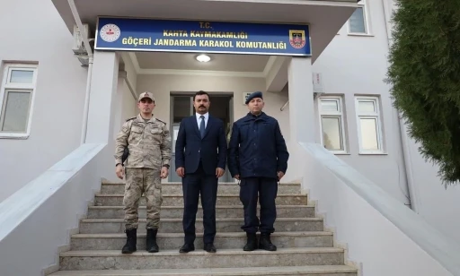 Kaymakam Soysal’dan Göçeri Jandarma Karakoluna Ziyaret