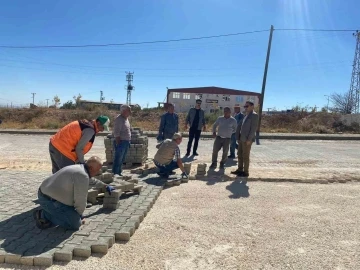 Kaymakamı Çağlar Partal, Yol Yapım Çalışmalarını İnceledi