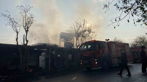 Korkutan Kafe Yangını: Alevler Hızla İki Kafeyi Sardı