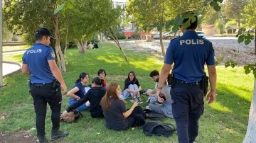  Mimar Sinan Parkında Polis Denetimleri Artırıldı