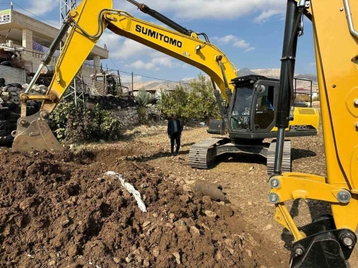 Narince Köyü'nde İçme Suyu ve Kanalizasyon Hattı Yenileniyor