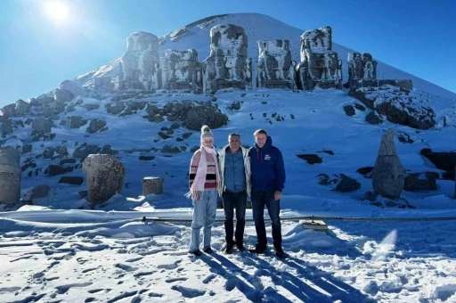 Nemrut Dağı, Kış Turizmi ile Yabancı Turistlerin İlgi Odağı Oluyor