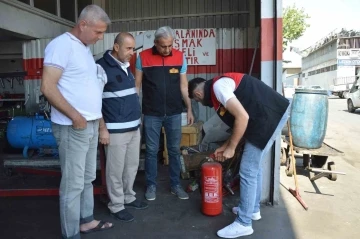 Sanayi Sitelerinde Yangınları Önlemek İçin Sıkı Denetim