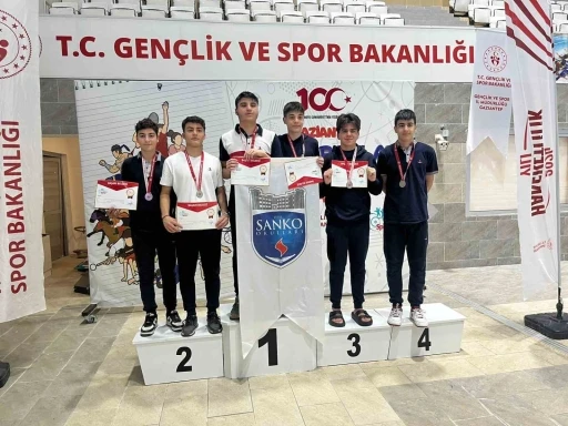 SANKO Okulları Yüzmede Şampiyonu Oldu