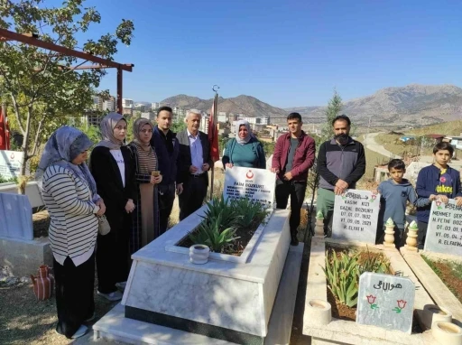 Şehitler Faim Bozkurt ve Nadir Araz Kabirleri Başında Anıldı