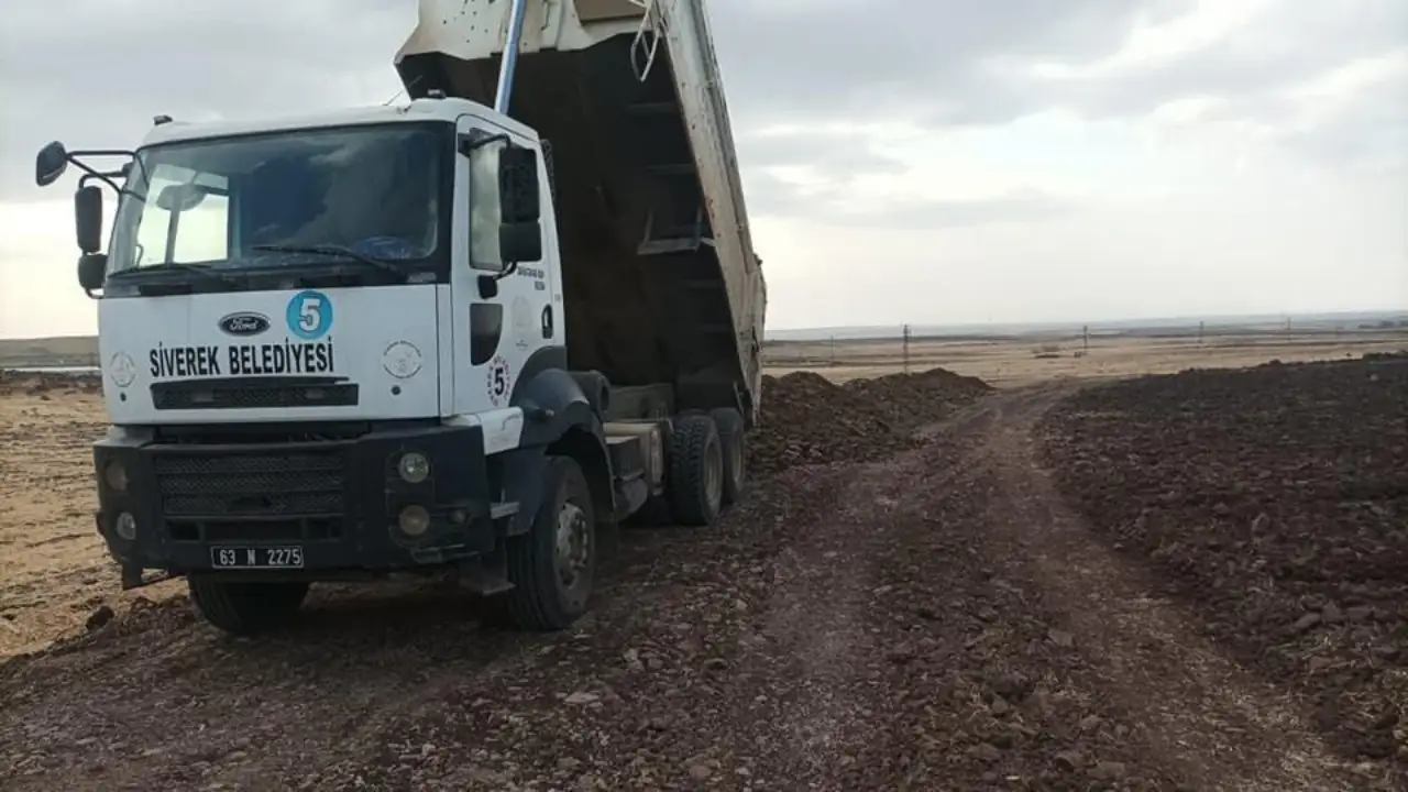 Siverek Kırsalında Yol Çalışmaları Yeni Döneme Hazırlanıyor