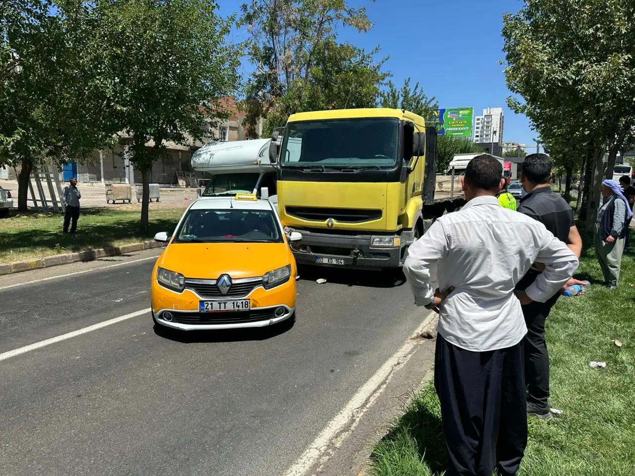 Siverek'te Ölüm Yolunda Yine Kaza