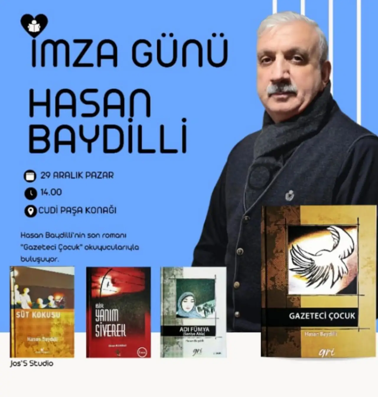 Siverekli Yazar Hasan Baydilli’den Anlamlı Bir Buluşma: İmza Günü Heyecanı