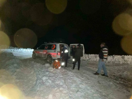 Yaralanan Hamile Kadın, Kar Sebebiyle 6 Saat Sonra Hastaneye Ulaştırıldı