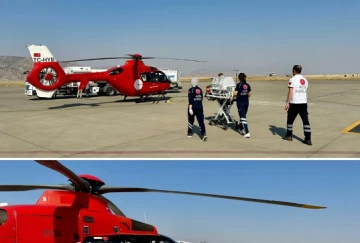 Yeni Doğan Bebek İçin Ambulans Helikopter Seferi