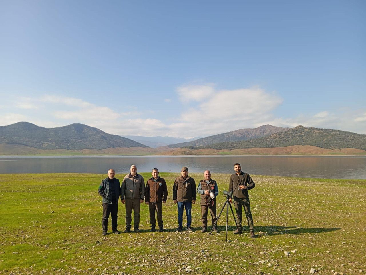 Tahtaköprü Baraj Göleti'nde Kış Ortası Su Kuşu Sayımı Tamamlandı